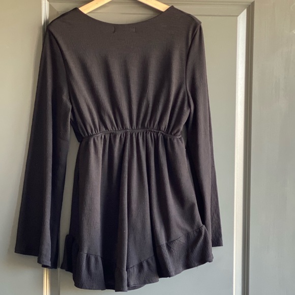 For•tu•ity large black Romper - Picture 3 of 6